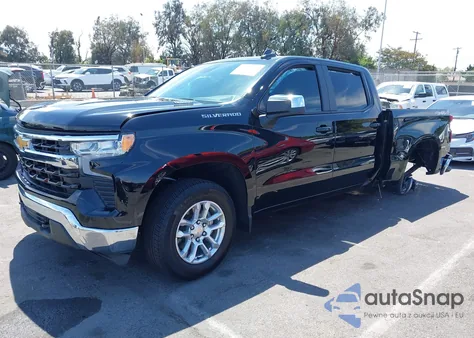 2025 Chevrolet Silverado 1500 4Wd Short Bed Lt With 2Fl from USA, damaged, VIN 1GCPKKEK1SZ253938
